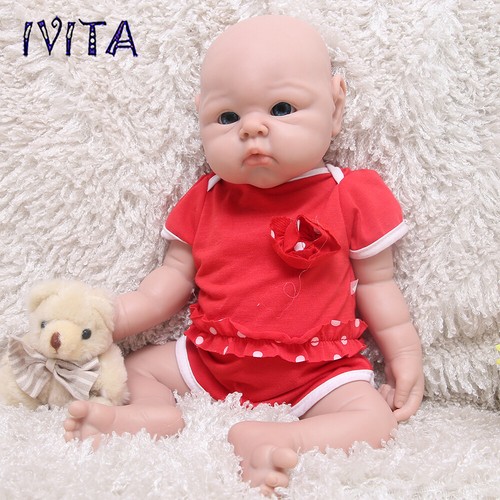 Ivita silicone baby doll - silicone,