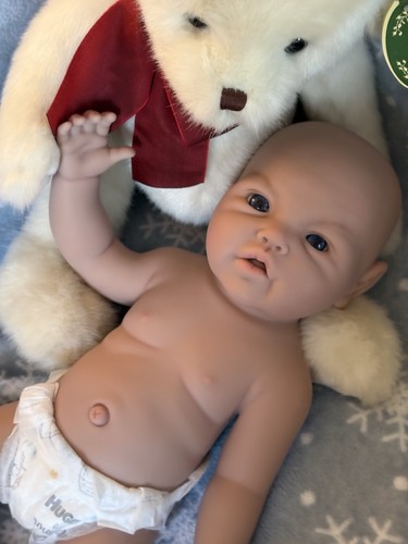 Silicone reborn baby girl - baby,